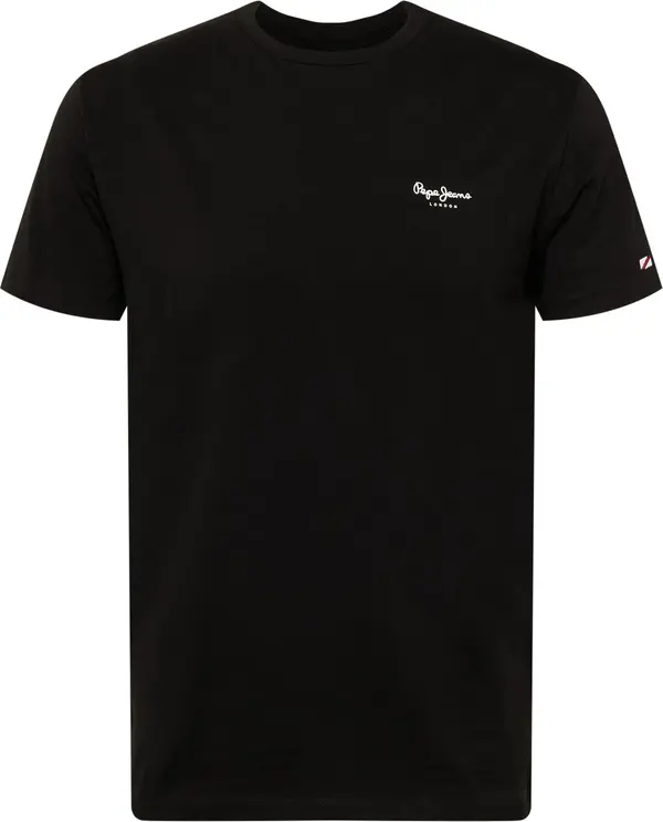 Pepe Jeans Pepe Jeans Majica  crna / bijela
