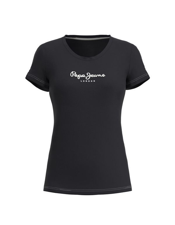 Pepe Jeans Pepe Jeans Majica  crna / bijela