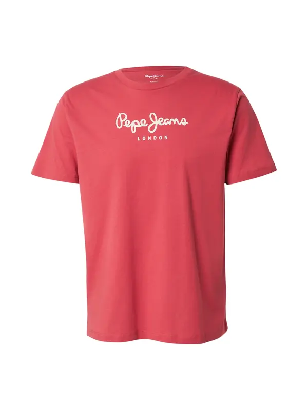 Pepe Jeans Pepe Jeans Majica 'Eggo'  crvena / bijela