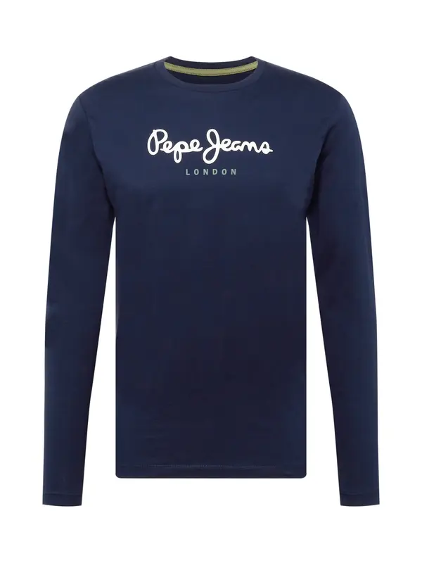 Pepe Jeans Pepe Jeans Majica 'Eggo'  mornarsko plava / pastelno zelena / bijela
