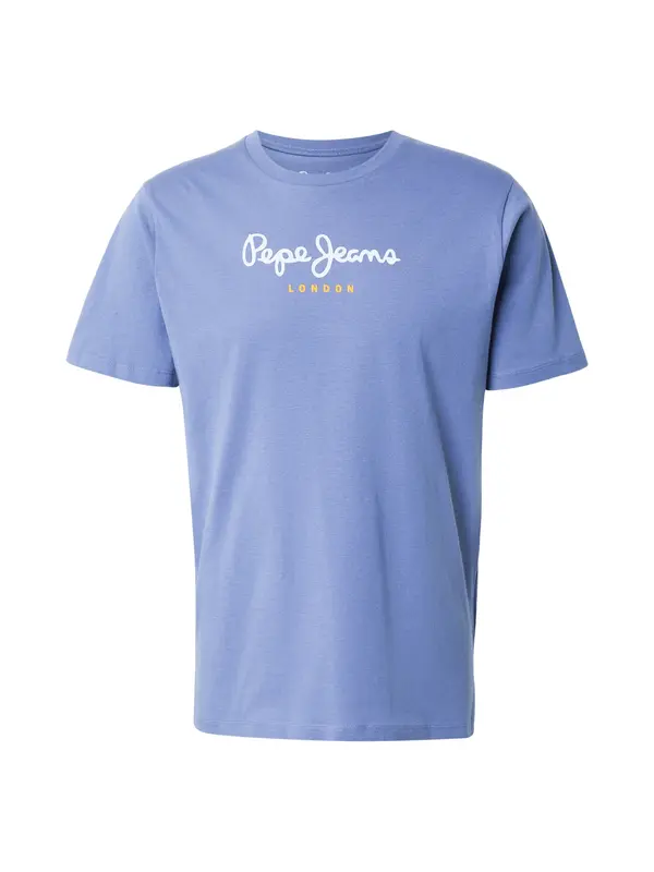 Pepe Jeans Pepe Jeans Majica 'Eggo N'  golublje plava / bijela