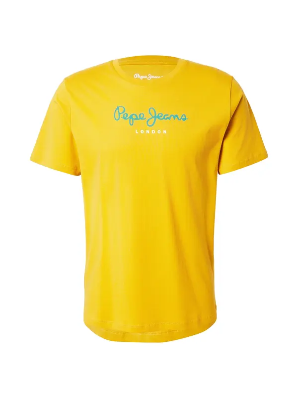 Pepe Jeans Pepe Jeans Majica 'EGGO N'  tirkiz / žuta / bijela
