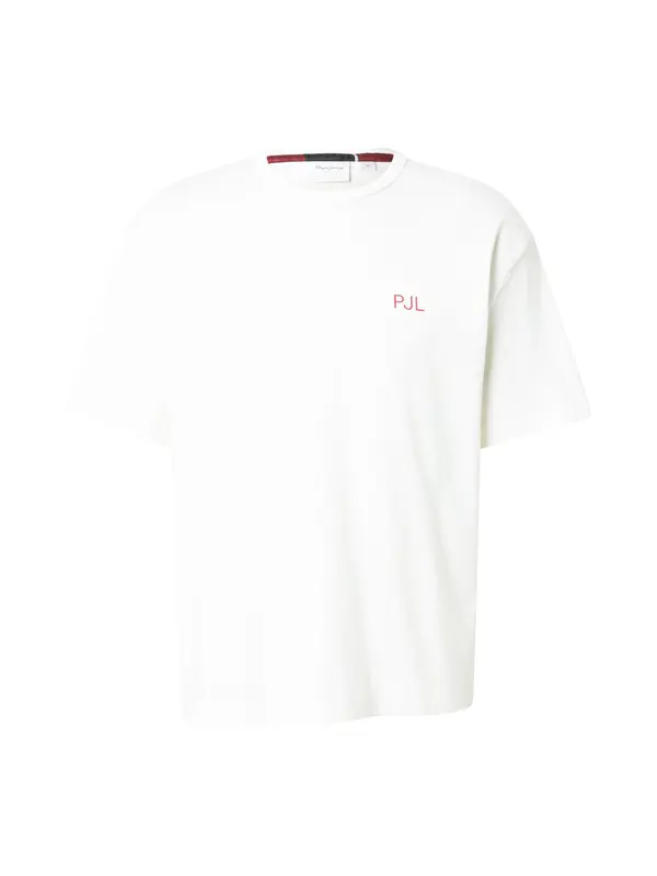 Pepe Jeans Pepe Jeans Majica 'GARRET'  crvena / prljavo bijela