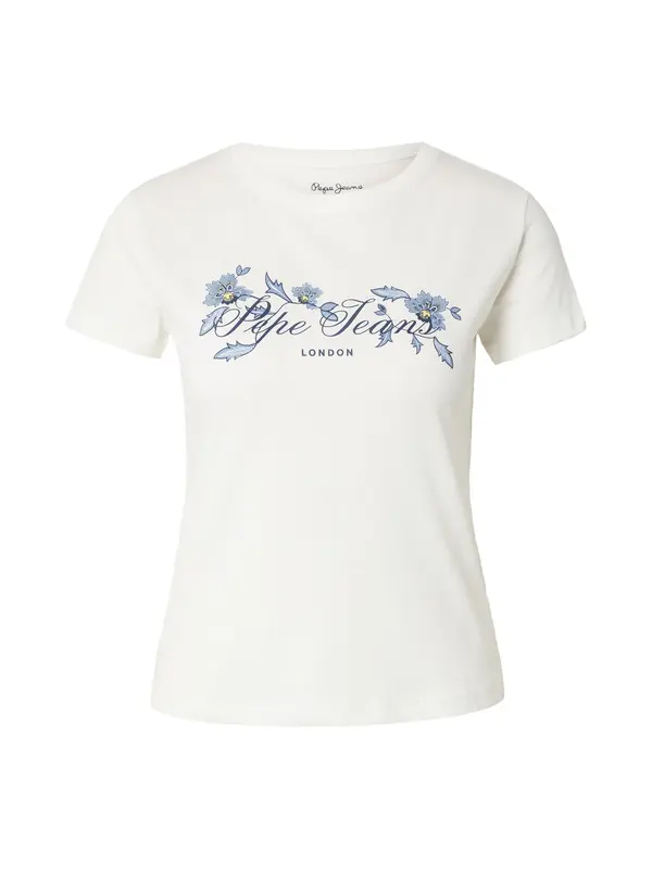 Pepe Jeans Pepe Jeans Majica  golublje plava / tamno plava / svijetložuta / bijela