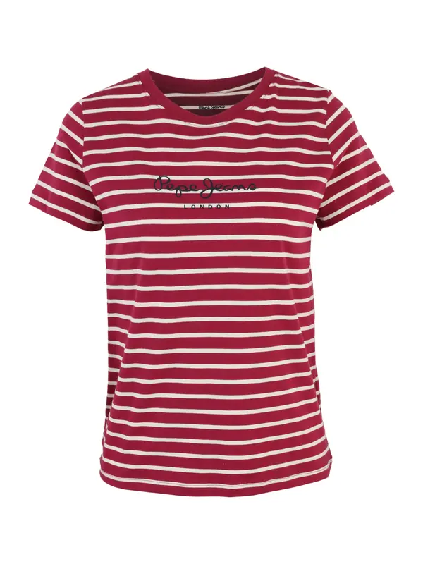 Pepe Jeans Pepe Jeans Majica 'MAE'  mornarsko plava / tamno roza / bijela