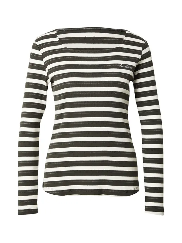 Pepe Jeans Pepe Jeans Majica  maslinasta / bijela