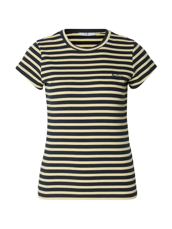 Pepe Jeans Pepe Jeans Majica 'MERIDA'  morsko plava / pastelno žuta