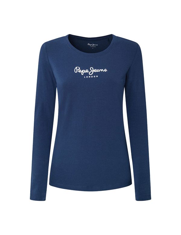 Pepe Jeans Pepe Jeans Majica 'New Verginia'  tamno plava / bijela