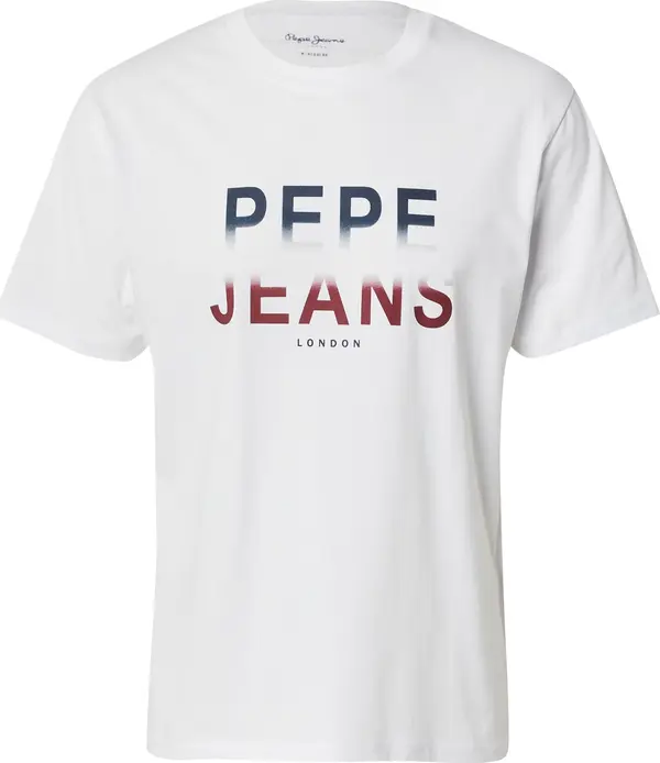 Pepe Jeans Pepe Jeans Majica 'SEASON III'  tamno plava / crvena / bijela