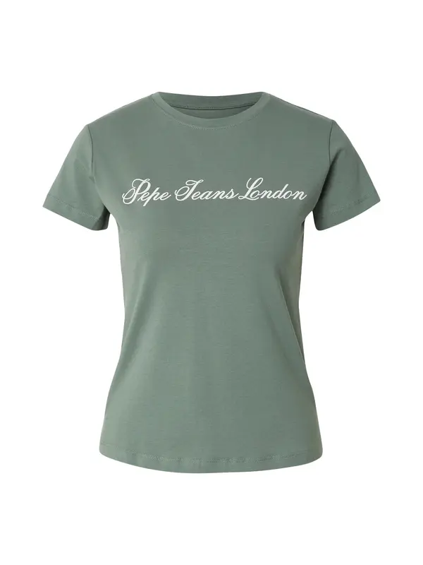Pepe Jeans Pepe Jeans Majica  zelena / bijela