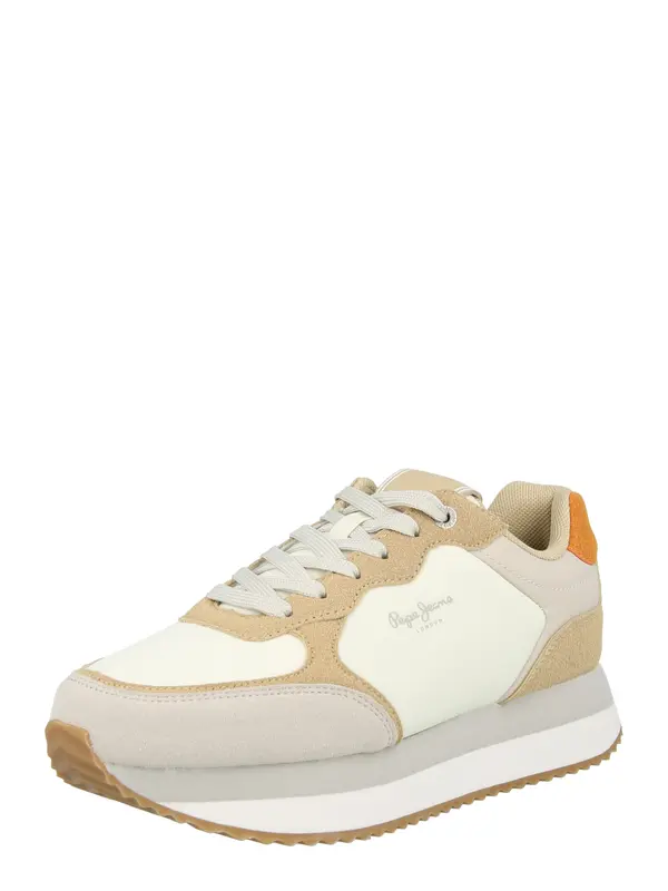 Pepe Jeans Pepe Jeans Niske tenisice  bež / boja devine dlake (camel) / svijetlobež / narančasta