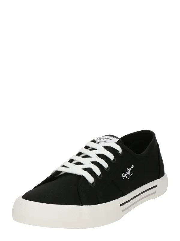 Pepe Jeans Pepe Jeans Niske tenisice 'BRADY'  crna / bijela