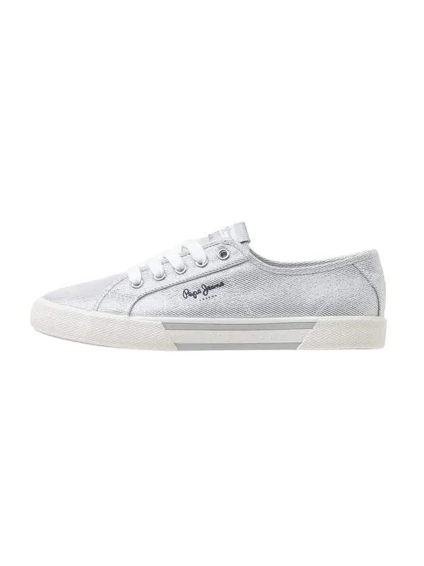 Pepe Jeans Pepe Jeans Niske tenisice 'Brady Party'  crna / srebro