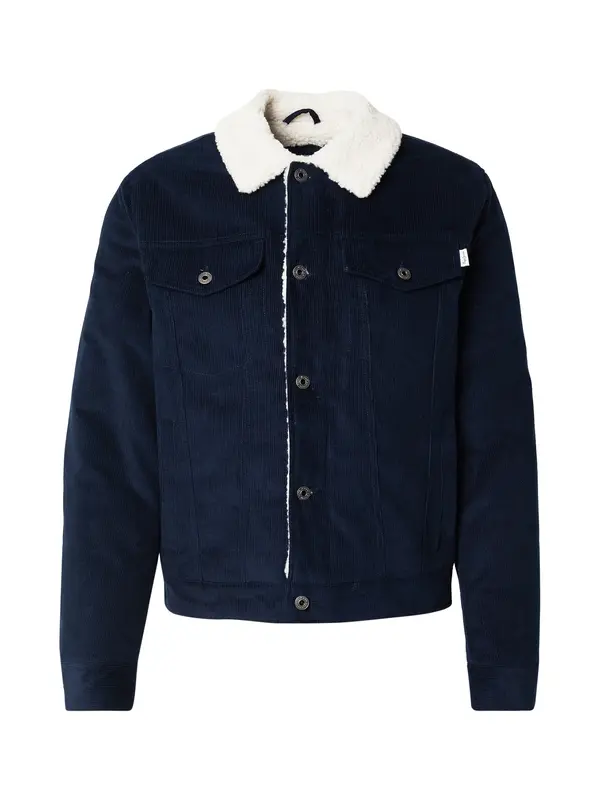 Pepe Jeans Pepe Jeans Prijelazna jakna 'Joshua'  mornarsko plava / bijela