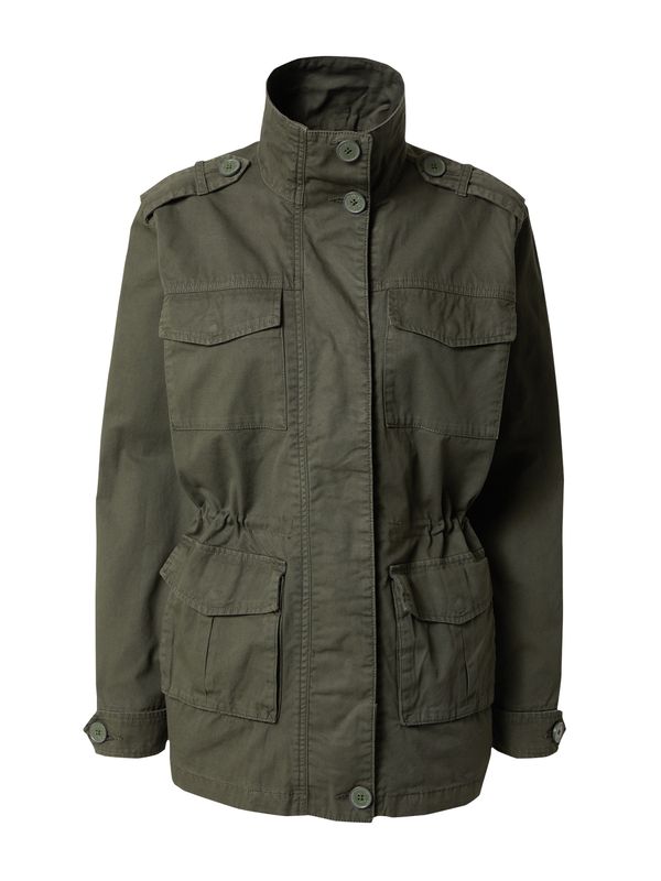 Pepe Jeans Pepe Jeans Prijelazna jakna 'MERRY'  kameno siva / tamno zelena