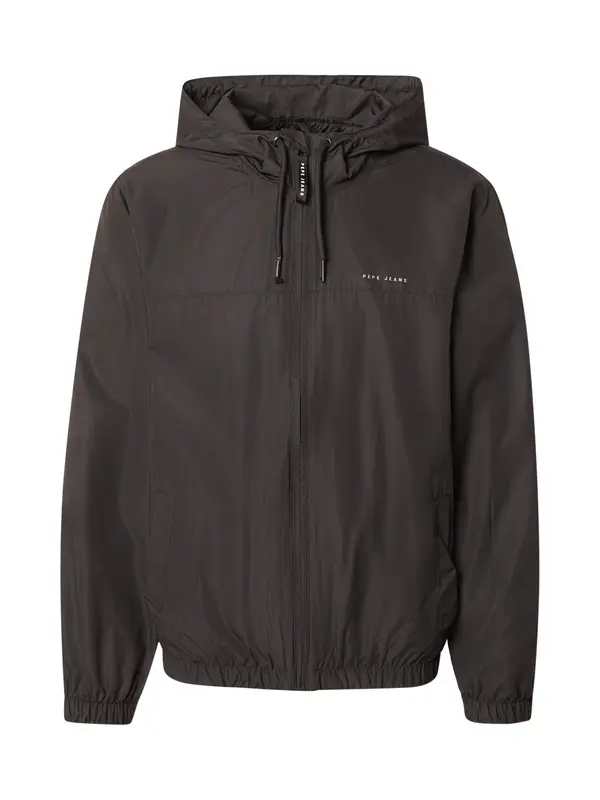 Pepe Jeans Pepe Jeans Prijelazna jakna  siva / crna