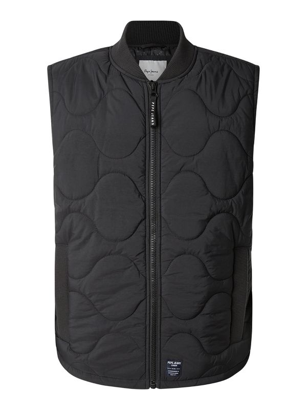 Pepe Jeans Pepe Jeans Prsluk 'MANU'  crna