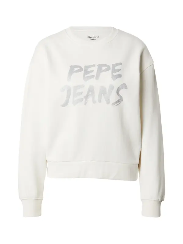 Pepe Jeans Pepe Jeans Sweater majica  bazalt siva / bijela