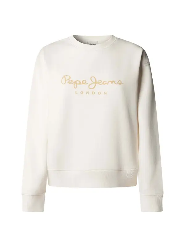 Pepe Jeans Pepe Jeans Sweater majica 'Maty'  boja slonovače / bijela