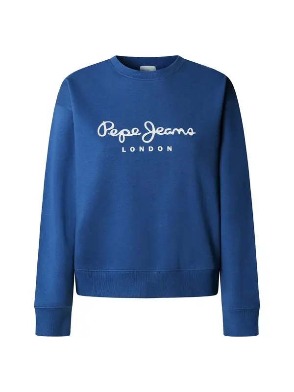Pepe Jeans Pepe Jeans Sweater majica 'MATY'  tamno plava / bijela