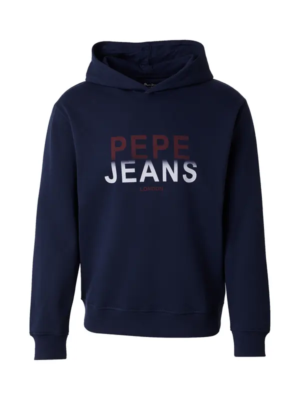 Pepe Jeans Pepe Jeans Sweater majica  morsko plava / boja vina / bijela