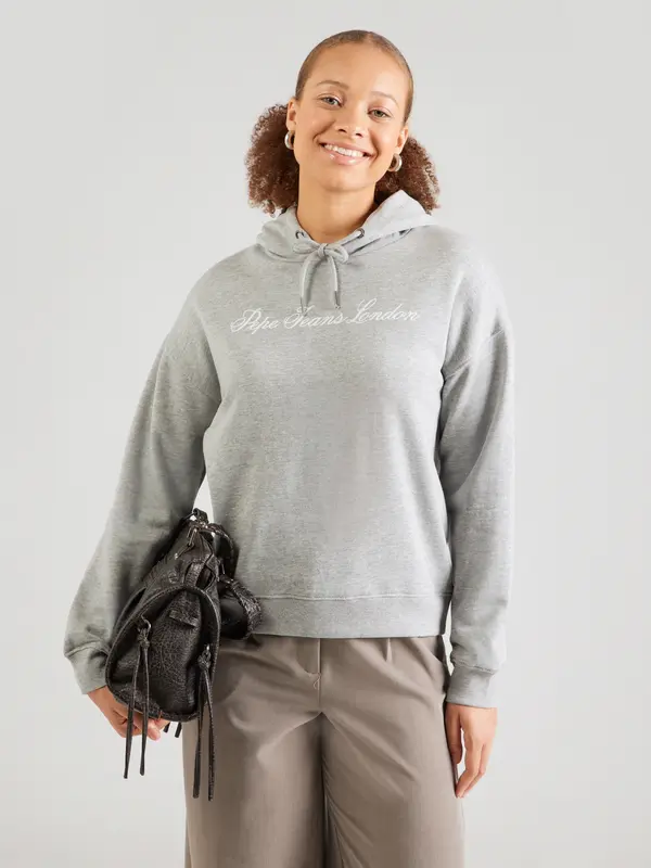 Pepe Jeans Pepe Jeans Sweater majica  siva / bijela