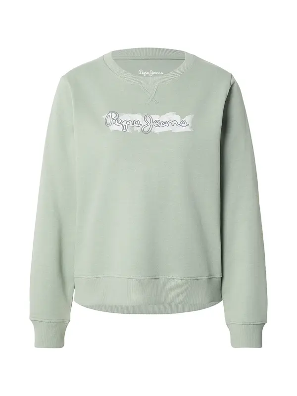Pepe Jeans Pepe Jeans Sweater majica  siva / menta / bijela