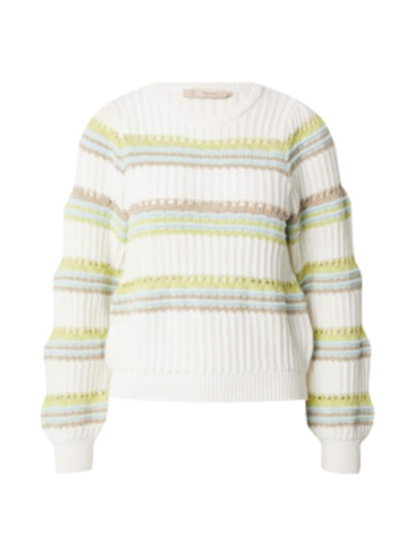 Peppercorn Peppercorn Pulover 'Signa'  svijetlosmeđa / menta / svijetlozelena / bijela