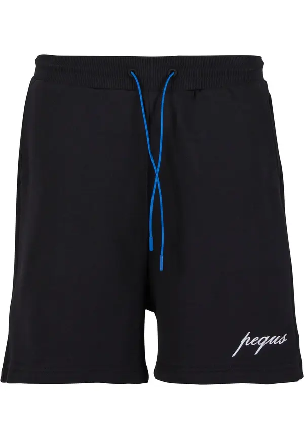 Pequs Pequs Hlače  plava / crna / bijela