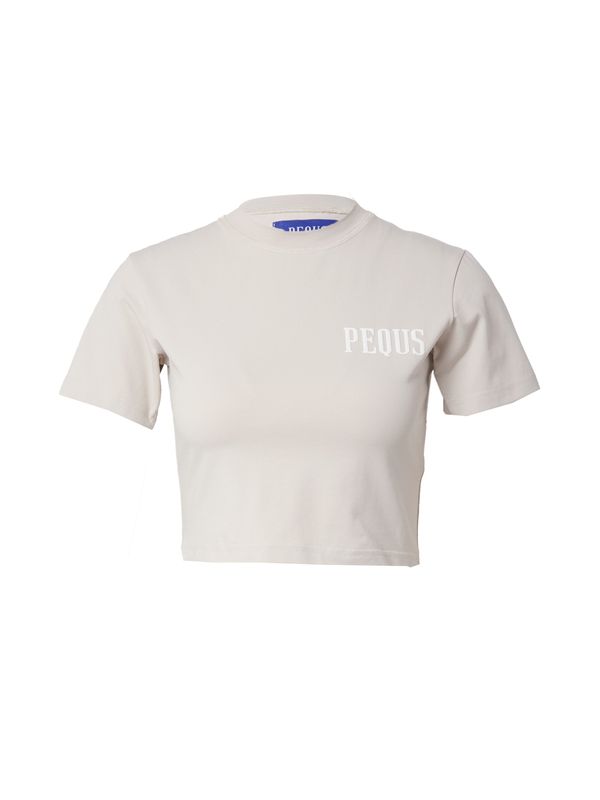 Pequs Pequs Majica  siva / bijela