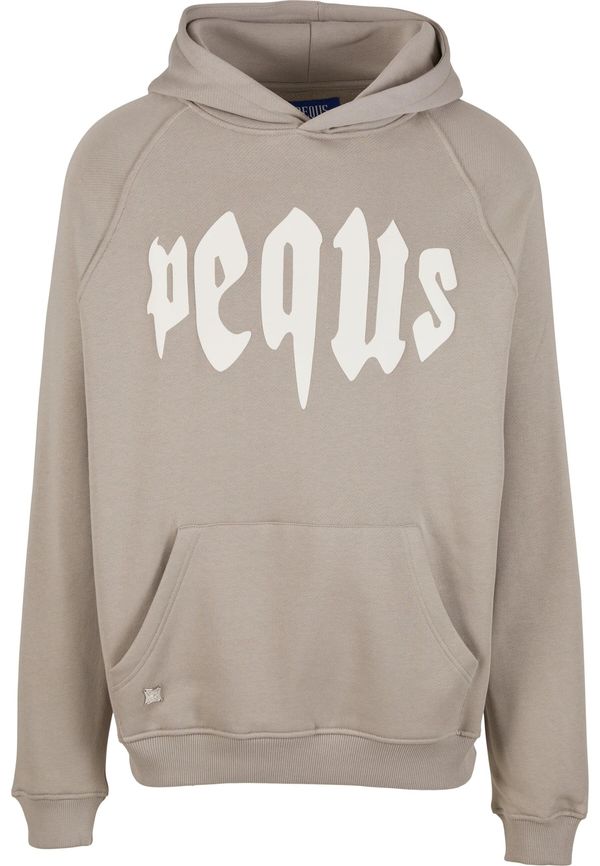 Pequs Pequs Sweater majica  sivkasto bež / bijela