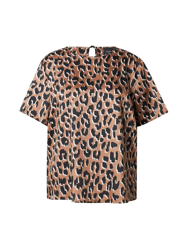 Persona by Marina Rinaldi Persona by Marina Rinaldi Bluza 'PMRTESO'  karamela / crna