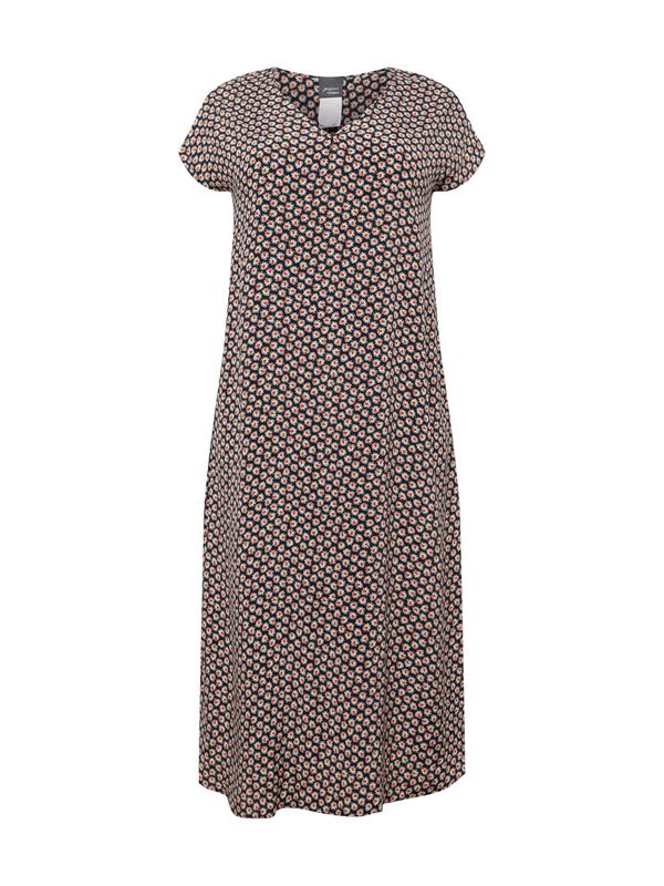 Persona by Marina Rinaldi Persona by Marina Rinaldi Haljina 'DIECI'  plava / narančasta / bijela