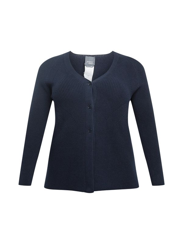 Persona by Marina Rinaldi Persona by Marina Rinaldi Kardigan 'MILANO'  morsko plava