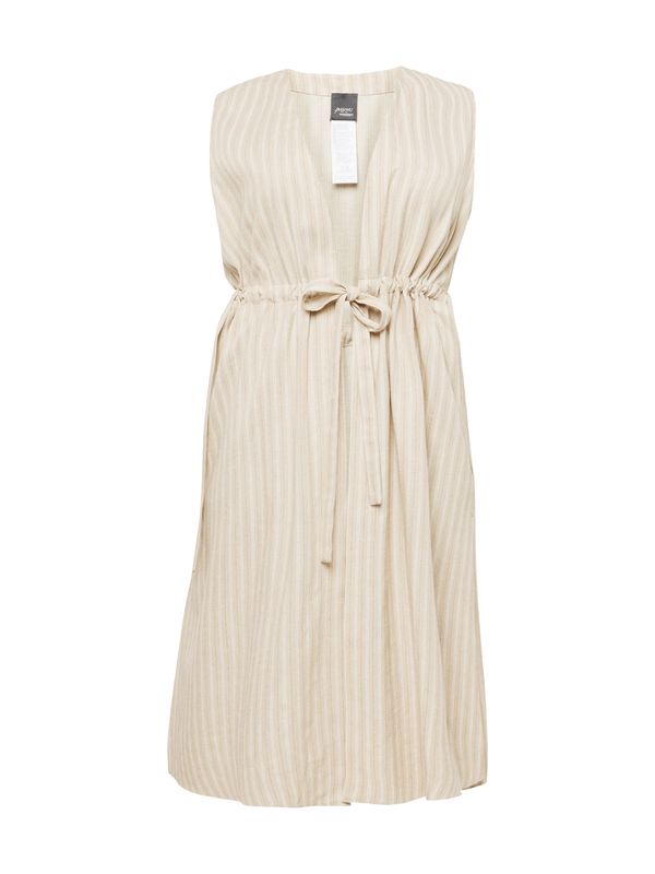 Persona by Marina Rinaldi Persona by Marina Rinaldi Prsluk 'GALA'  ecru/prljavo bijela / pijesak / tamo siva