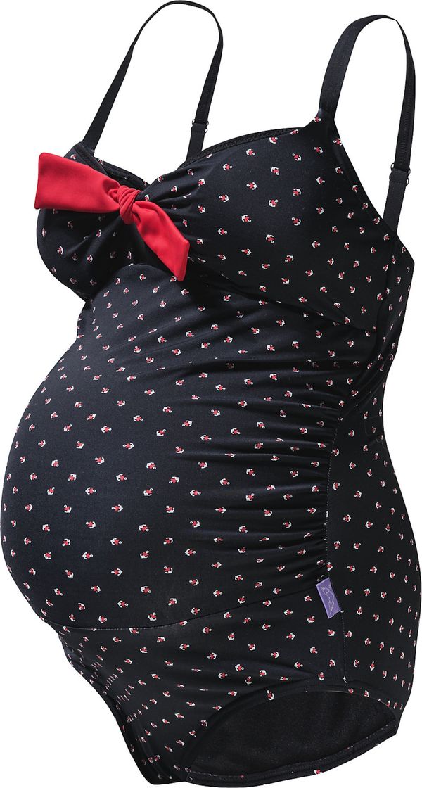 petit amour petit amour Jednodijelni kupaći kostim 'Antonie'  crvena / crna / bijela