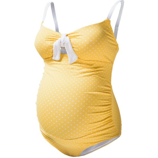 petit amour petit amour Jednodijelni kupaći kostim 'Antonie'  žuta / bijela