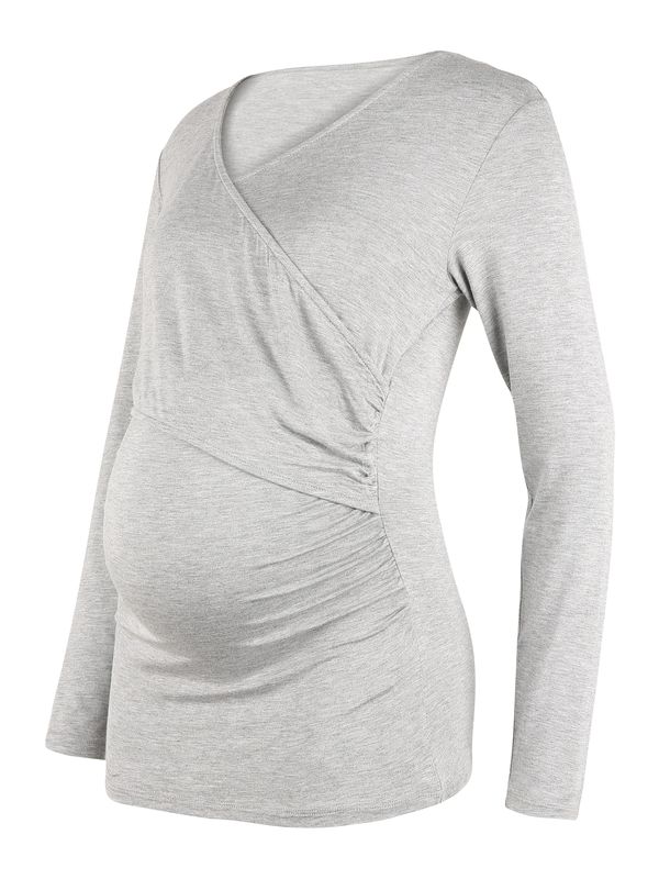 petit amour petit amour Majica 'Gil'  siva melange