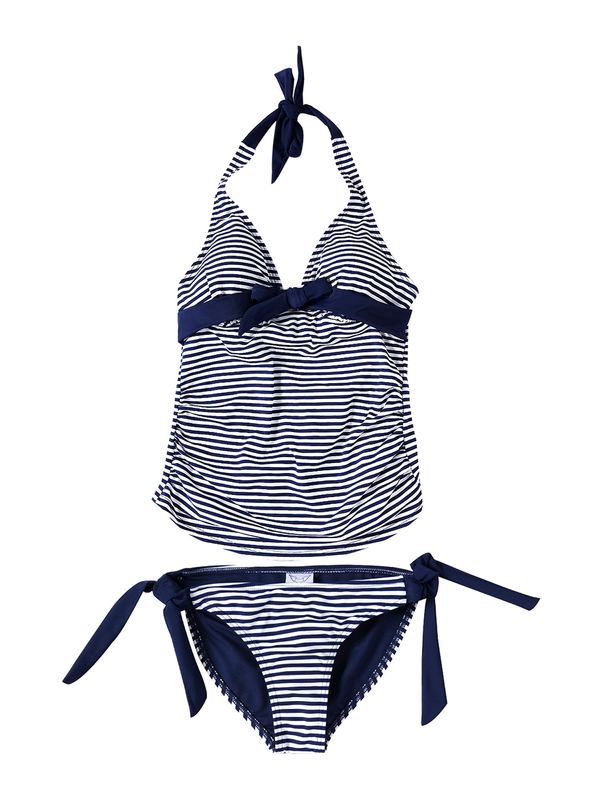 petit amour petit amour Tankini 'Annie'  kobalt plava / bijela