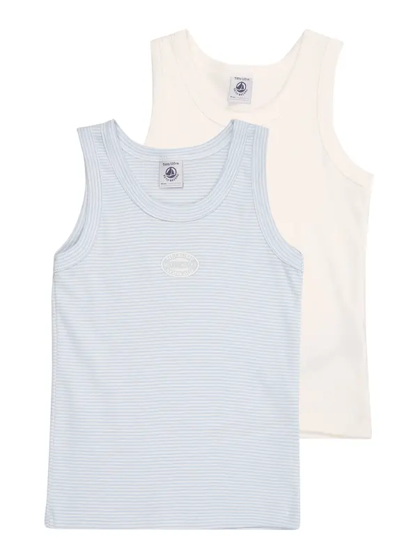 PETIT BATEAU PETIT BATEAU Potkošulja  svijetloplava / vuneno bijela