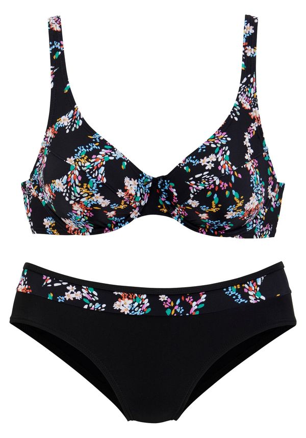 PETITE FLEUR PETITE FLEUR Bikini  miks boja / crna