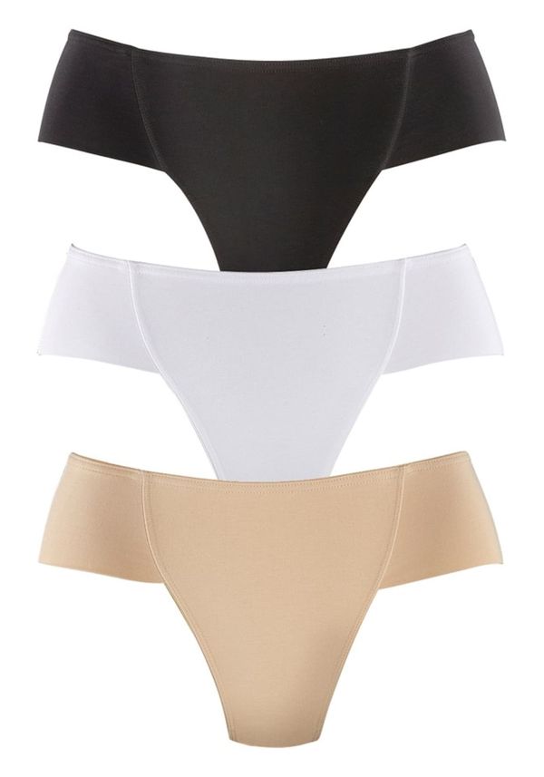 PETITE FLEUR PETITE FLEUR Gaćice za oblikovanje  nude / crna / bijela