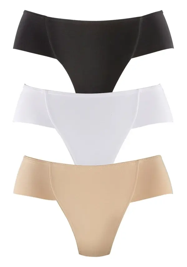 PETITE FLEUR PETITE FLEUR Gaćice za oblikovanje  nude / crna / bijela