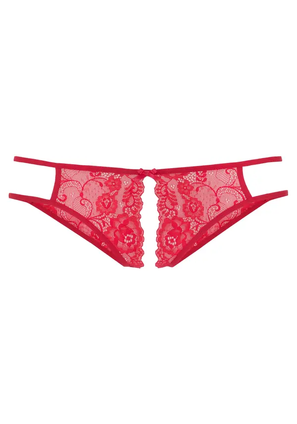 PETITE FLEUR GOLD PETITE FLEUR GOLD Donje rublje s prorezom  crvena