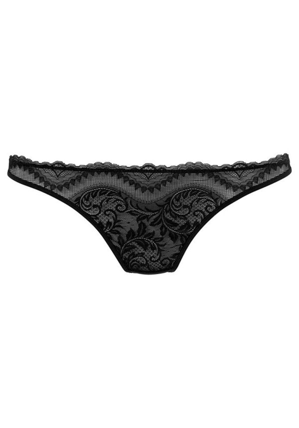 PETITE FLEUR GOLD PETITE FLEUR GOLD Tanga gaćice  crna
