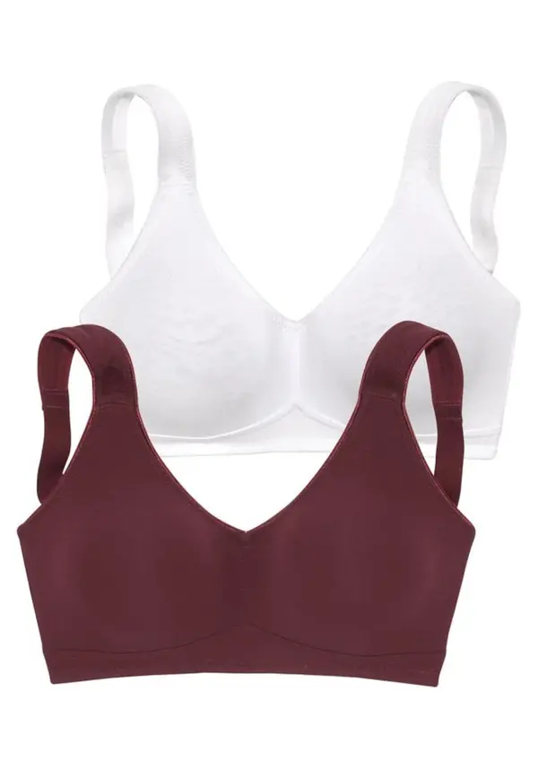 PETITE FLEUR PETITE FLEUR Grudnjak  bordo / bijela