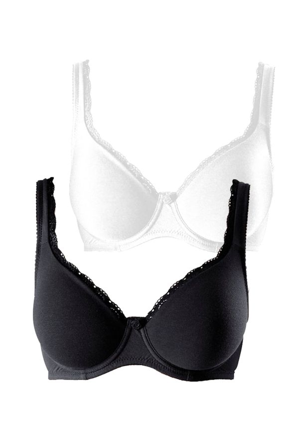 PETITE FLEUR PETITE FLEUR Grudnjak  crna / bijela