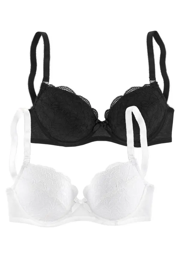 PETITE FLEUR PETITE FLEUR Grudnjak  crna / bijela