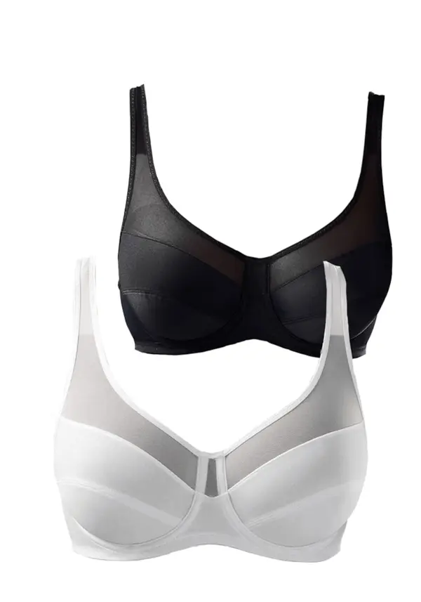 PETITE FLEUR PETITE FLEUR Grudnjak  crna / bijela