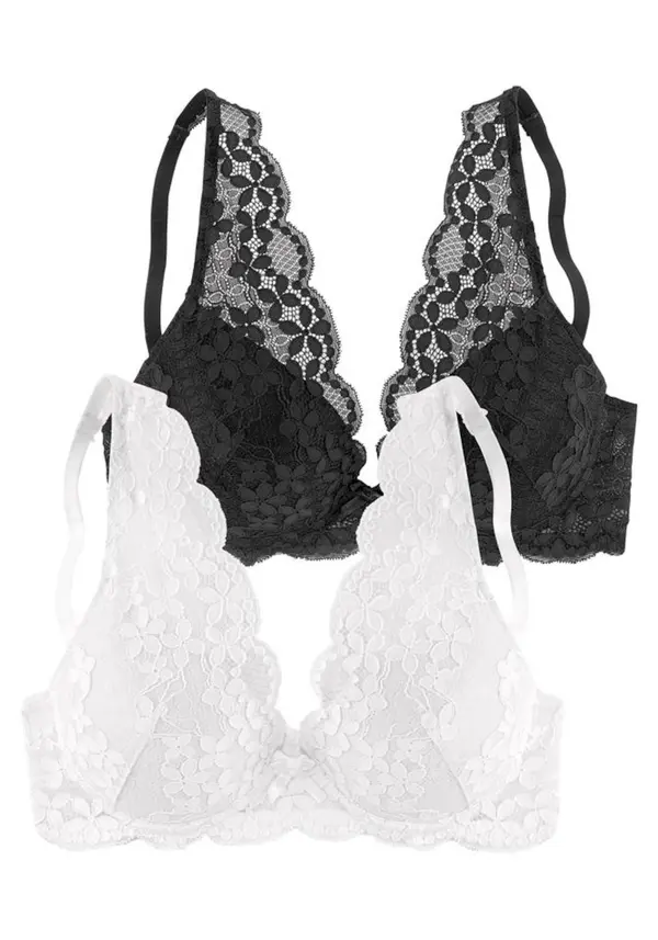 PETITE FLEUR PETITE FLEUR Grudnjak  crna / bijela